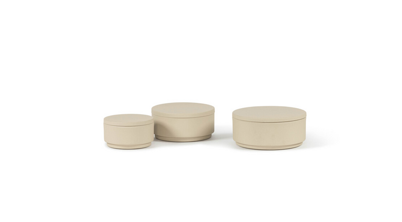 Buitenkaars Zand - Set van 3