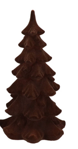Velvet Kerstboom Bruin