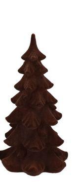 Velvet Kerstboom Bruin
