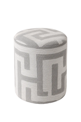 Pouf Kuba Grey - by La Femme