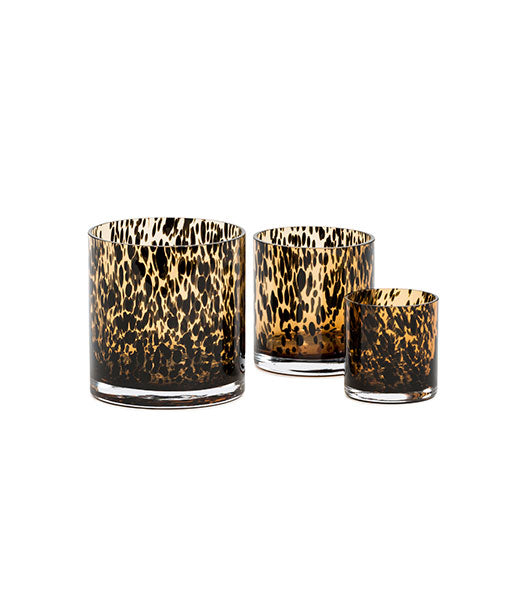Leopard Candle Small