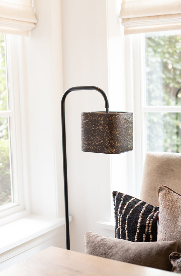 Murillo Curved Floor Lamp - Duran Interiors