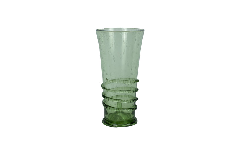 Glass Vase Green #3