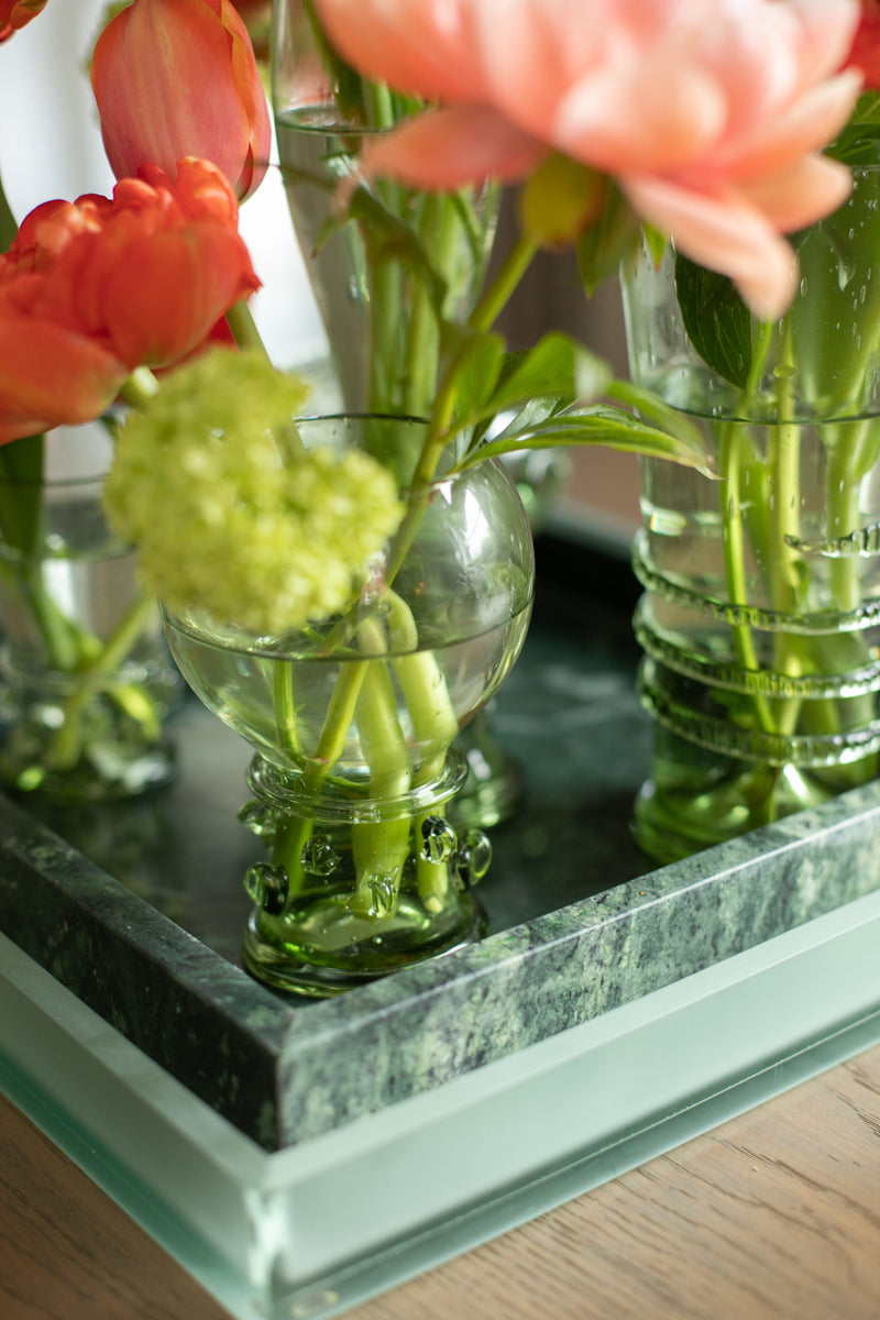 Glass Vase Green #2