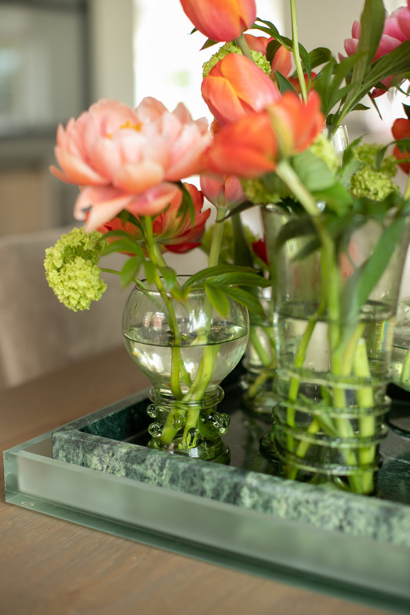Glass Vase Green #2