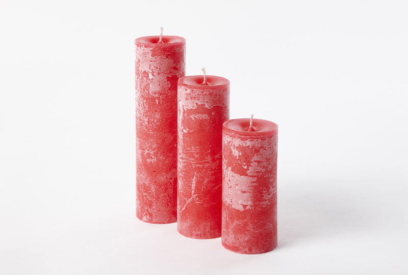 Lotus Candle - Red